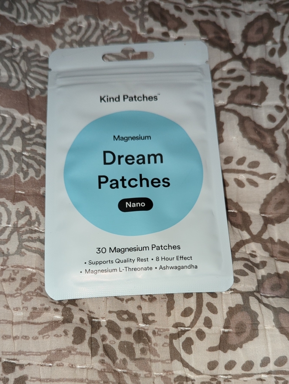 Dream Patches Magnesium Sleep Patches - Light Blue